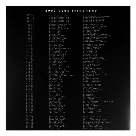 Metallica Concert Memorabilia: 2003/4 Anton Corbijn St Anger Tour Program
