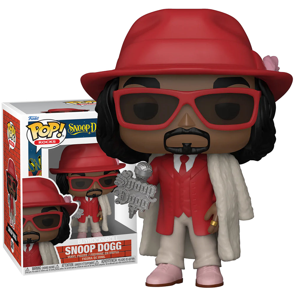 Snoop Dogg Collectible 2022 Handpicked Funko Pop! Rocks In Fur Coat #301 Figure