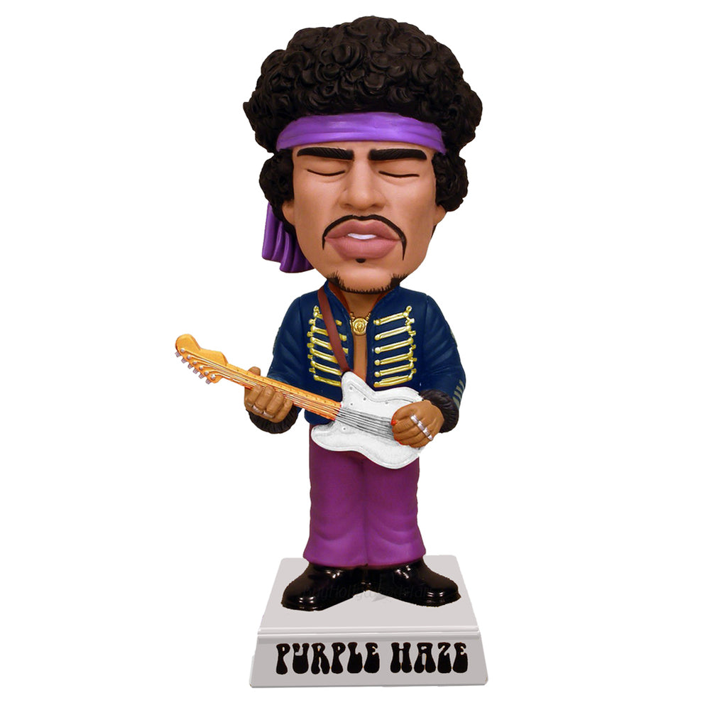 Jimi Hendrix Collectible 2009 Funko Rock Legends Purple Haze Wacky Wobbler