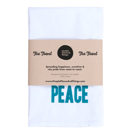 Summer of Love/Monterey Pop - Peace, Love & Happiness TeaTowel Set of 3