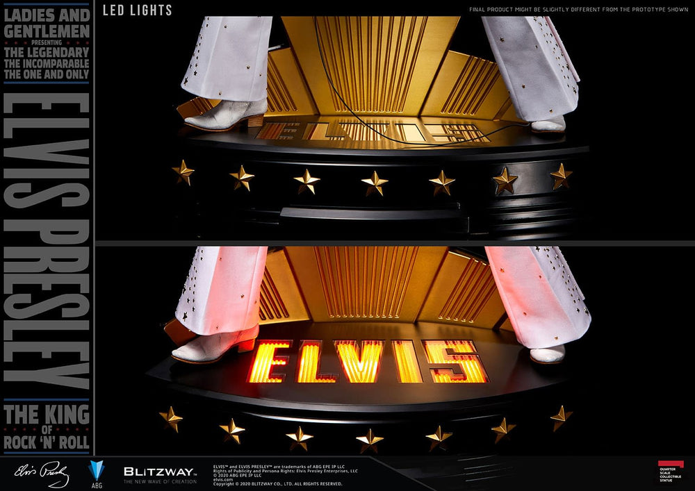 Elvis Presley Collectible 2021 Blitzway "Elvis Presley" 1/4 Superb Scale Statue