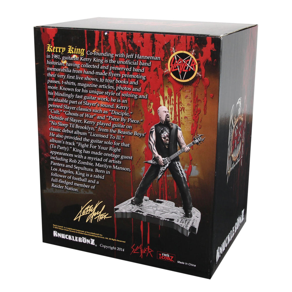 Slayer Collectible: 2014 Knucklebonz Rock Iconz Kerry King Statue #91 of 1000