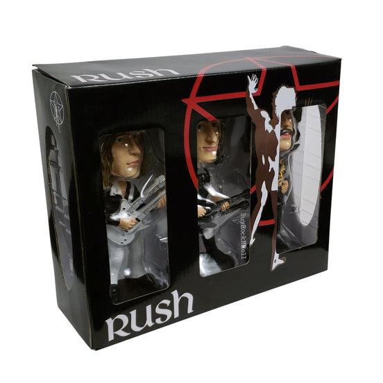 RUSH 2023 Collectible Anthem Geddy Alex Neil Kimonos Bobblehead Set of 3 Figures