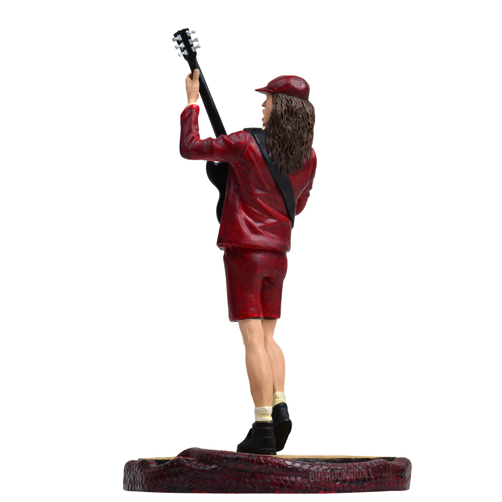 SOLD OUT! AC/DC Collectible 2008 KnuckleBonz Rock Iconz Guitar Hero Angus Young Statue