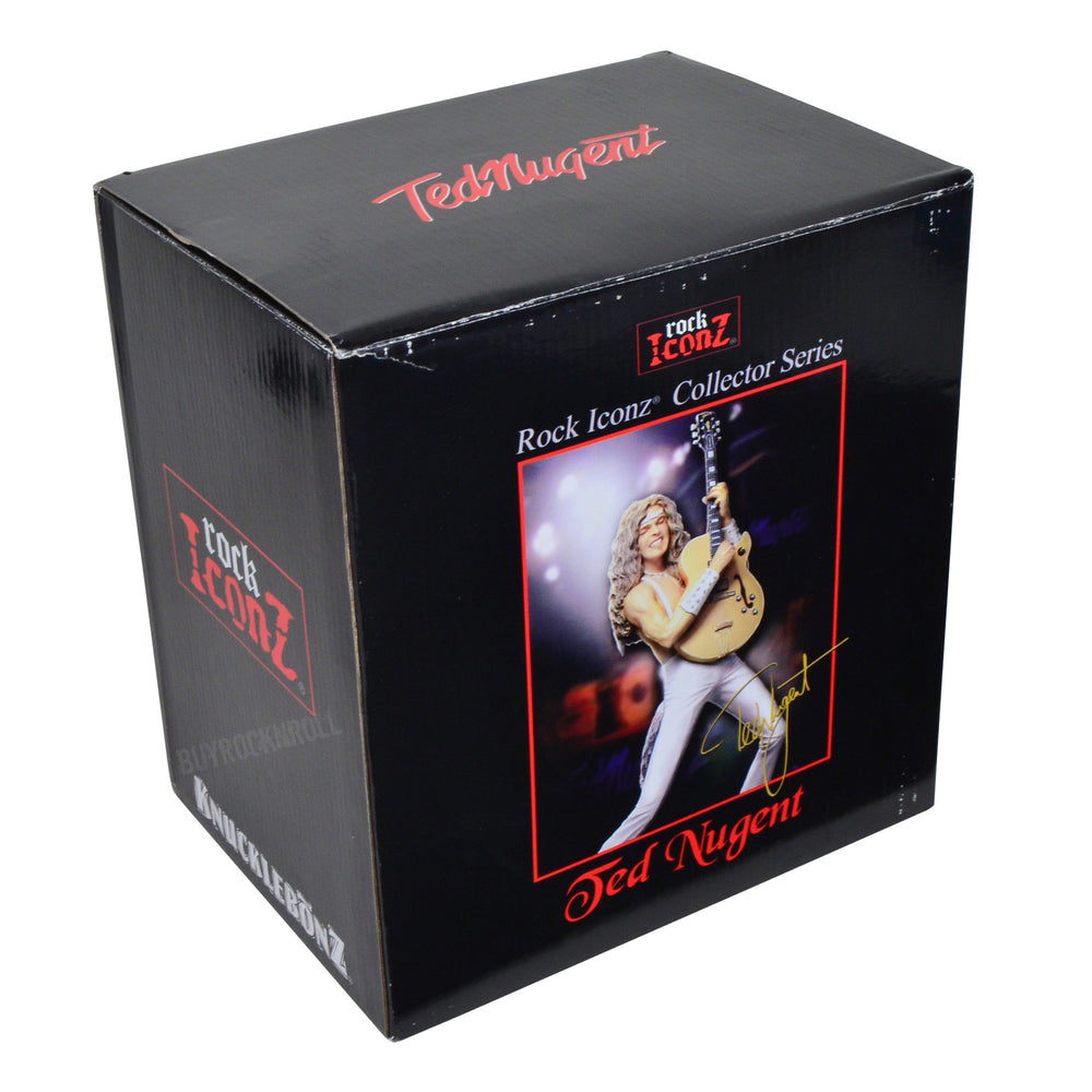 Ted Nugent Collectible 2008 KnuckleBonz Rock Iconz Ted  Byrdland Gibson Guitar Statue