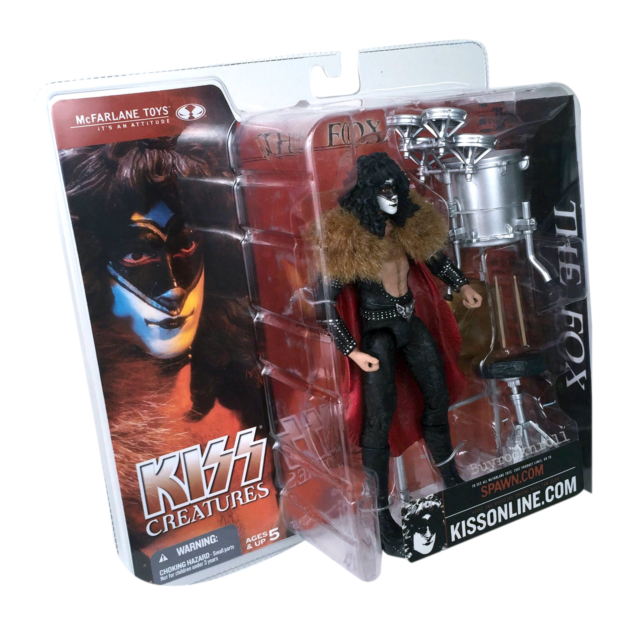 KISS Collectible 2002 McFarlane Series 5 KISS Creatures Figures Set of 4