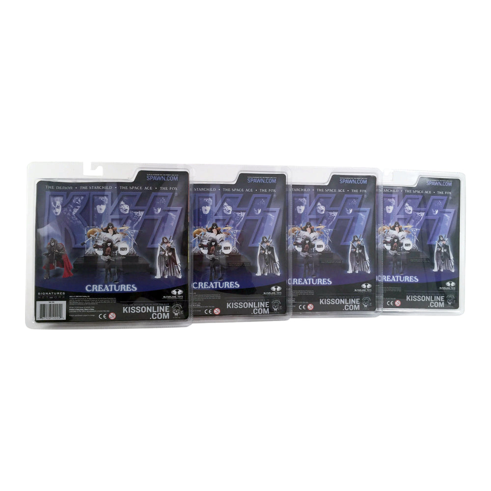 KISS Collectible 2002 McFarlane Series 5 KISS Creatures Figures Set of 4
