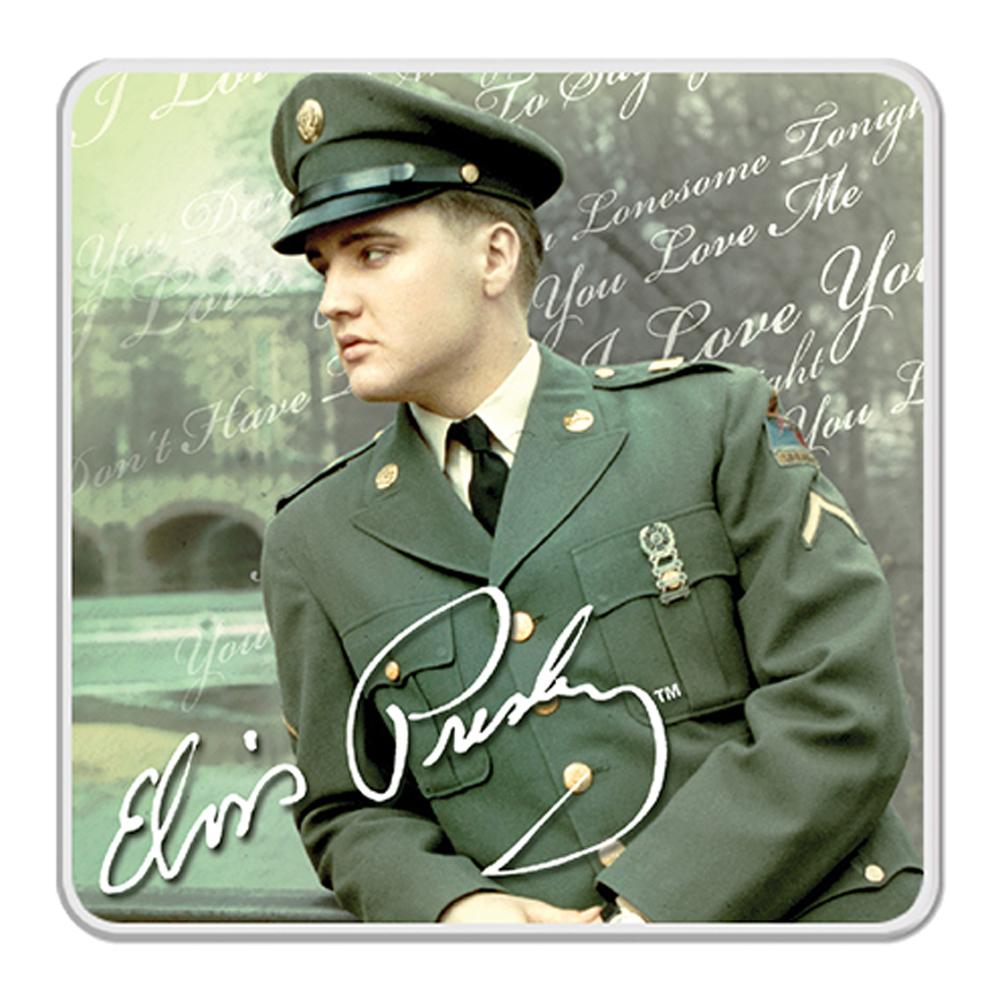 Elvis Presley Collectibles 2018 Vandor Ceramic Coaster Set of 4