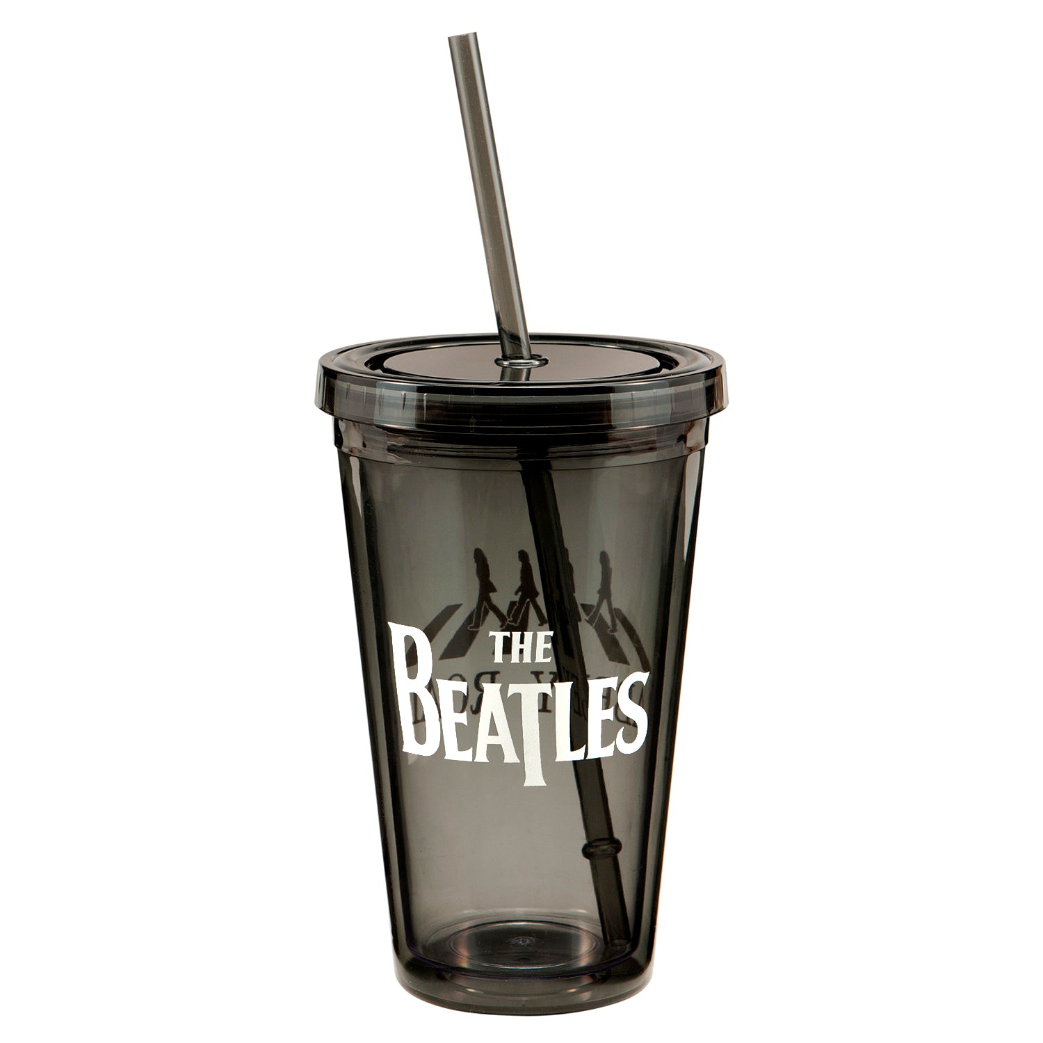 Rare Beatles Collectible 2012 Vandor Abbey Road 18oz Travel Cup Set of 2 - NM/MT