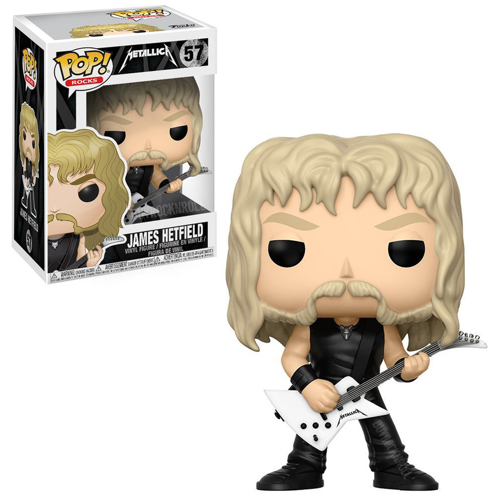 Metallica Collectible 2017 Funko POP! Rocks Band Members & Lady Justice Set