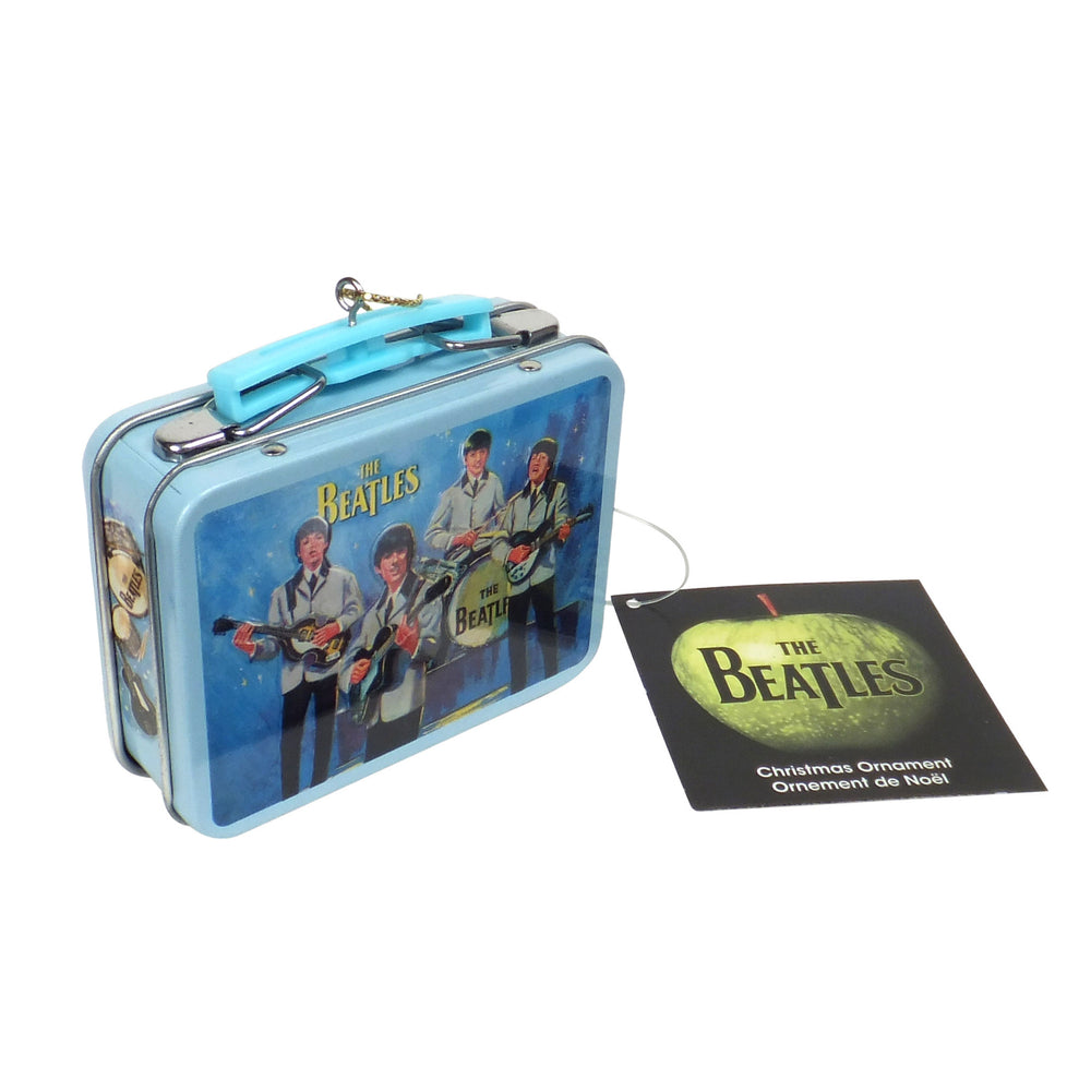 Beatles Collectibles: 2012 Kurt Adler Miniature Aladdin Lunch Box Christmas Ornaments