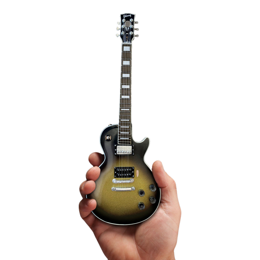 Tool Collectible Adam Jones 1979 Gibson Les Paul Custom - Antique Silverburst Mini Guitar Replica 1:4 Scale Model