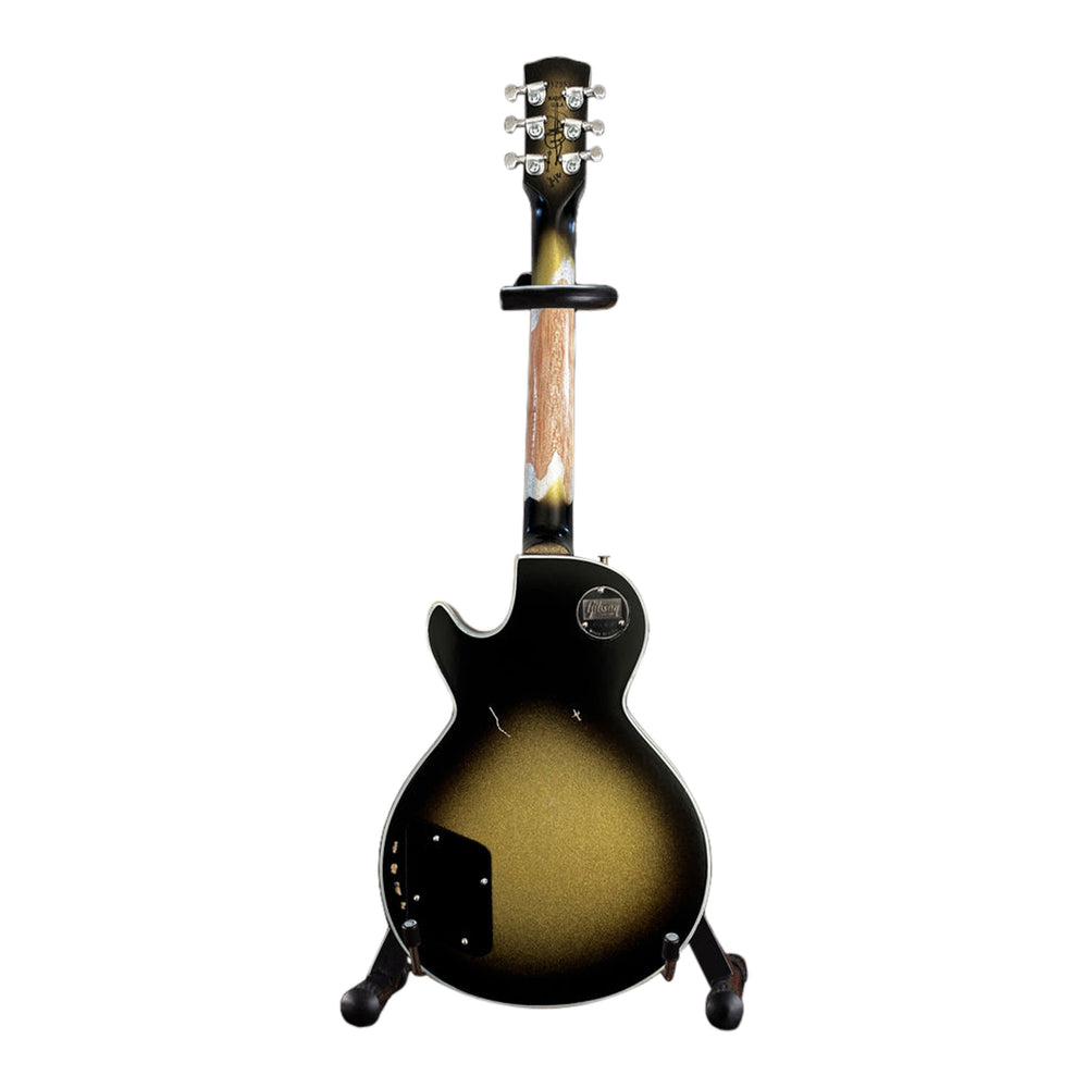 Tool Collectible Adam Jones 1979 Gibson Les Paul Custom - Antique Silverburst Mini Guitar Replica 1:4 Scale Model