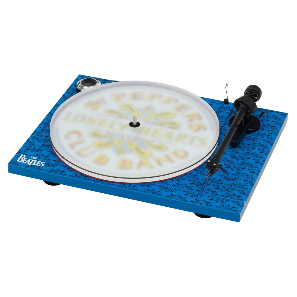 Beatles Collectible 2017 Pro-ject Essential III SGT Peppers Turntable with  Ortofon OM-10