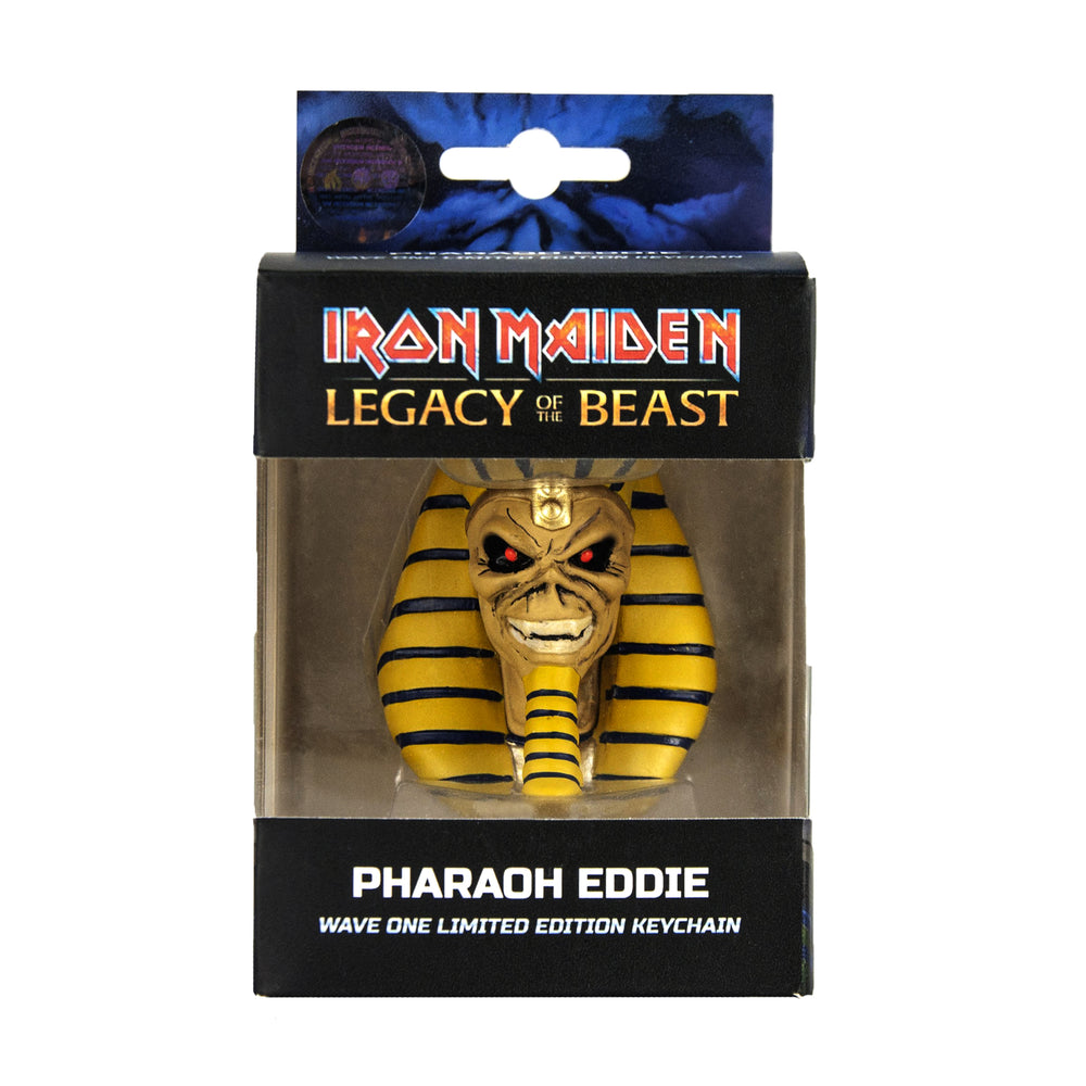 Iron Maiden Collectibles: Legacy of the Beast Pharaoh Head Key Chain