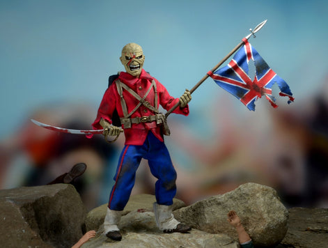 Sold Out! Iron Maiden Collectible 2019 NECA Eddie The Trooper 8" Clothed Action Figure