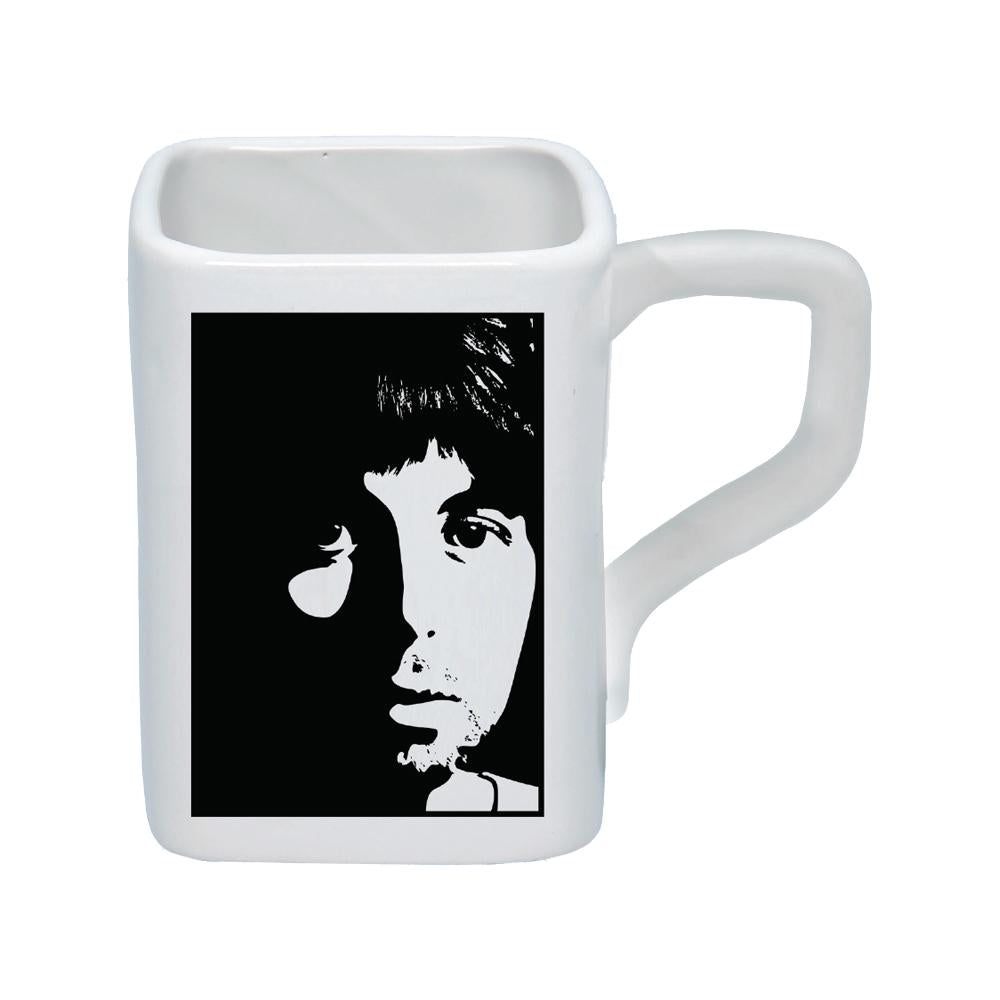 The Beatles Collectibles: 2019 White Album Square Ceramic 12 oz Mug Set of 4
