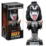 KISS 2011 Funko Wacky Wobbler Set of 4:  Demon  Starchild Spaceman Catman
