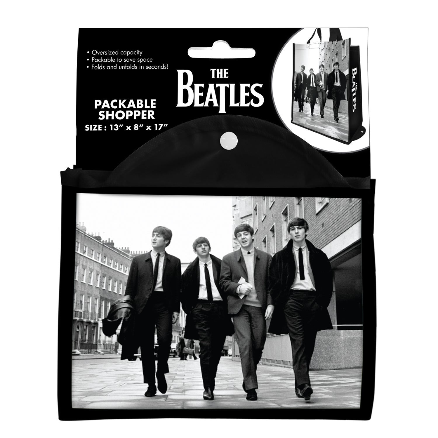 Beatles Collectibles: 2015 Liverpool Packable Tote & Yellow Submarine Tote Bags