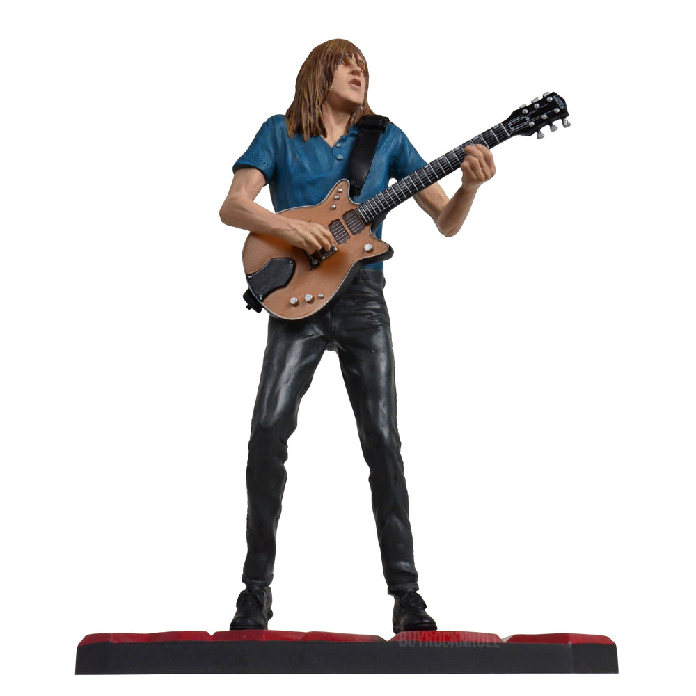 AC/DC 2006 Knucklebonz Rock Iconz Guitar Hero Malcolm Young Statue #836