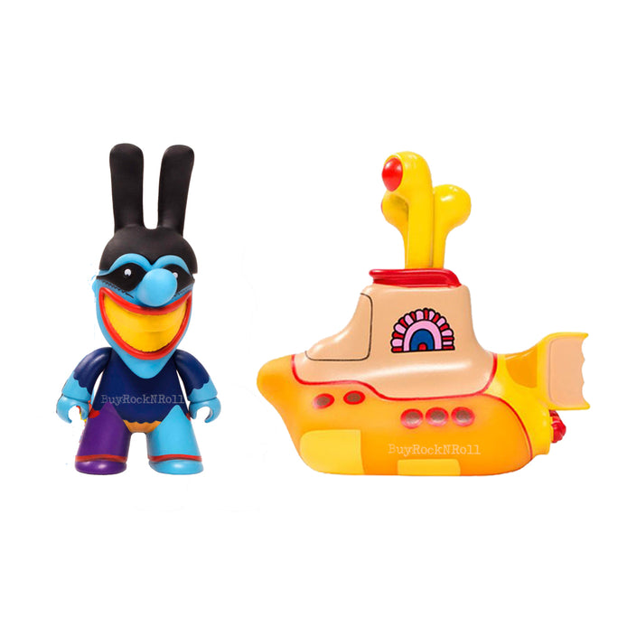 Beatles 2019 Titan 3" GID Yellow Submarine Blue Meanie Comic-Con Exclusive