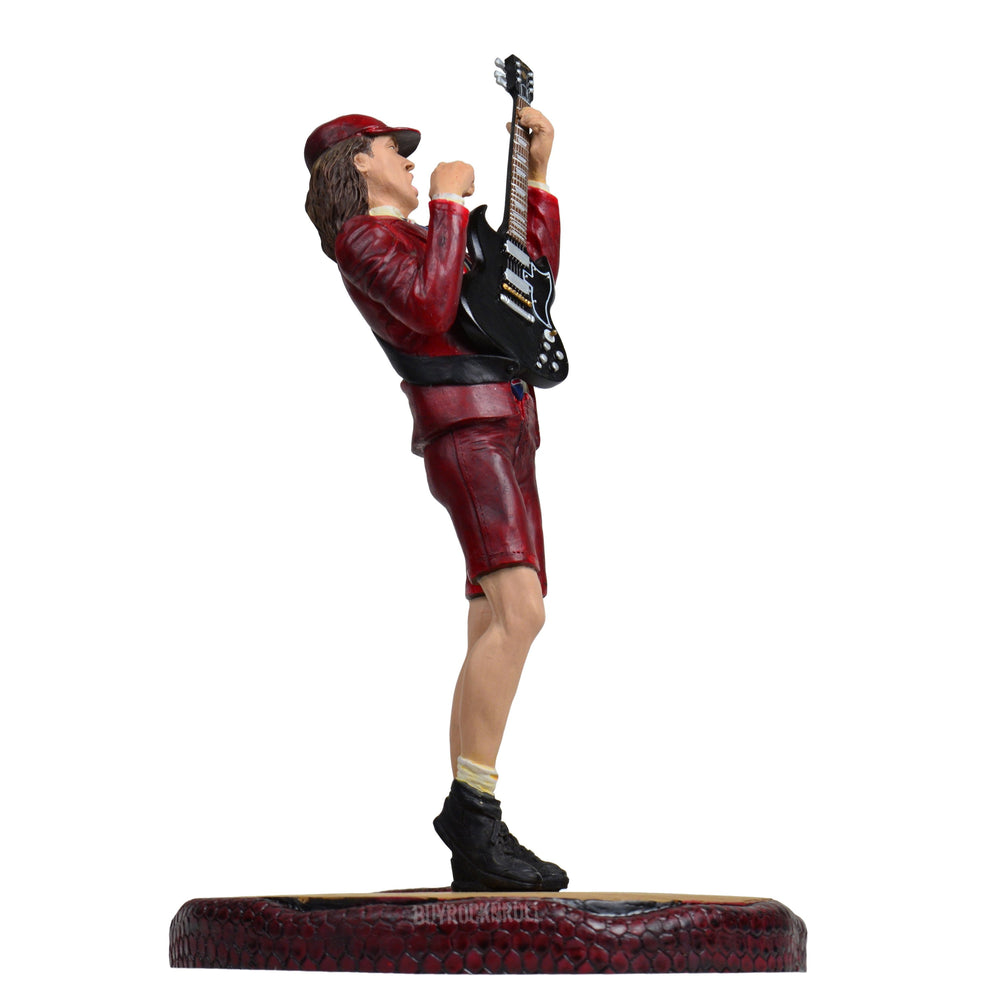 SOLD OUT! AC/DC Collectible 2008 KnuckleBonz Rock Iconz Guitar Hero Angus Young Statue