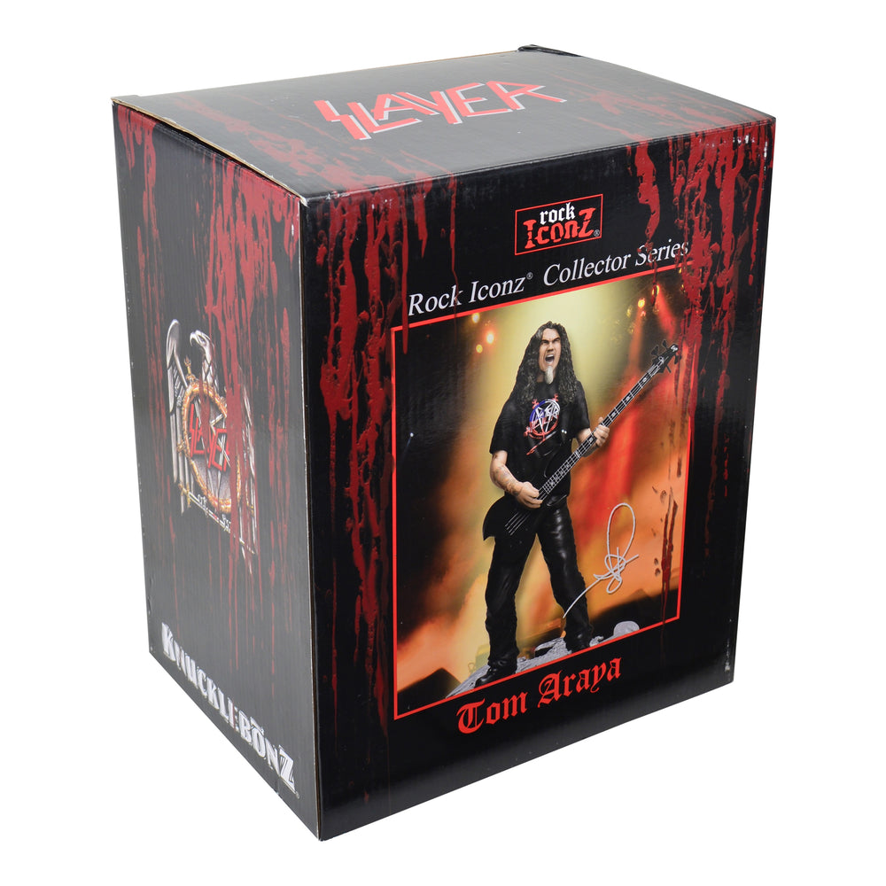 SOLD OUT! Slayer Collectible 2014 Knucklebonz Rock Iconz Tom Araya Statue #166/1000