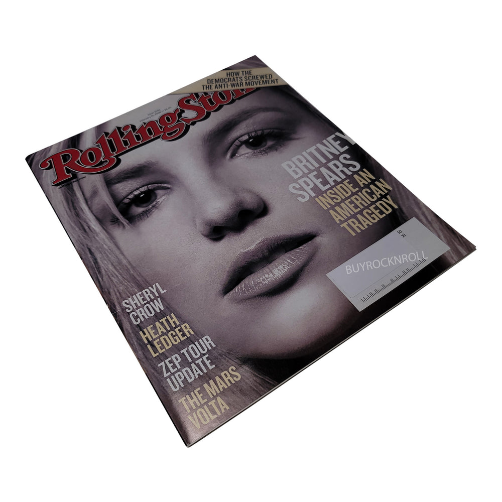 Tragedy of Britney Spears Collectible Rolling Stone Magazine February 21 2008 #1046