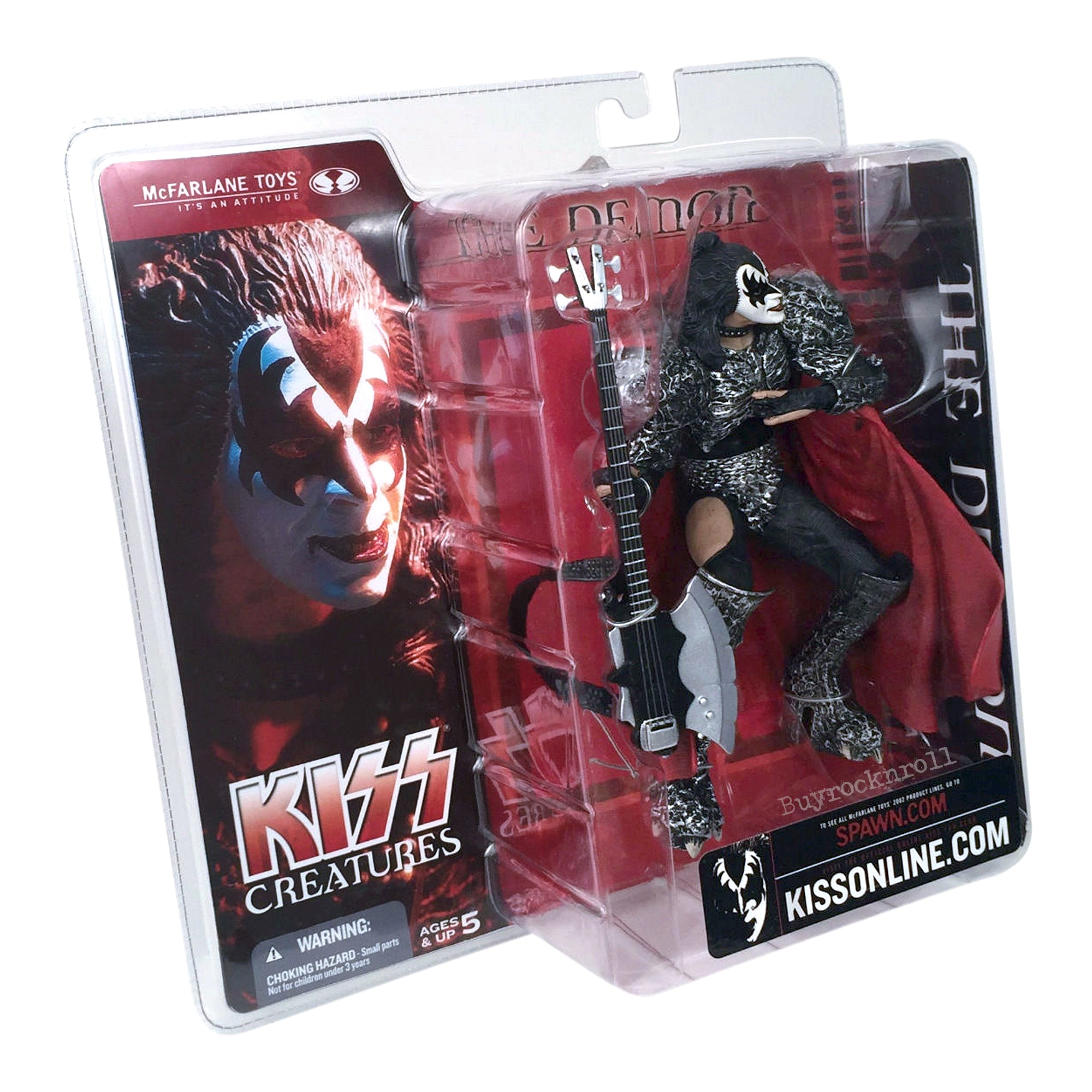 KISS Collectible 2002 McFarlane Series 5 KISS Creatures Figures Set of 4