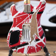Eddie Van Halen Collectible Axe Heaven EVH  5150 Mini Guitar Replica in EVH Guitar Case