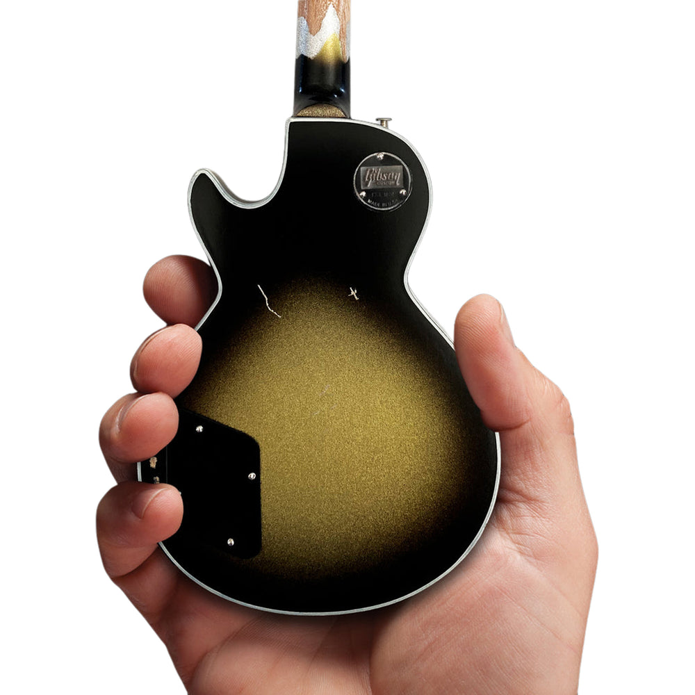 Tool Collectible Adam Jones 1979 Gibson Les Paul Custom - Antique Silverburst Mini Guitar Replica 1:4 Scale Model