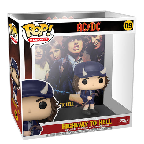SOLD OUT! AC/DC Handpicked 2021 Funko Pop Albums Highway to Hell Angus Figure Case #09