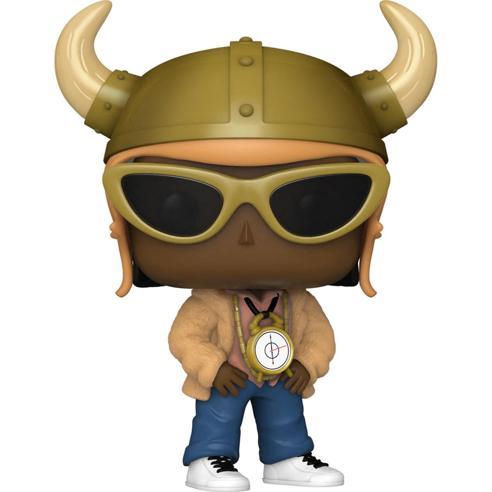 Public Enemy Collectible 2023 Funko Flavor Flav Pop Rocks Figure #310 in Protector