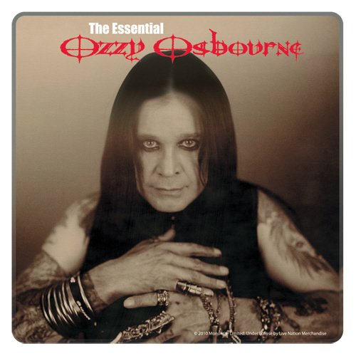 Ozzy Osbourne Collectible 2011 Vandor Iconic Figure Wood Coaster Set