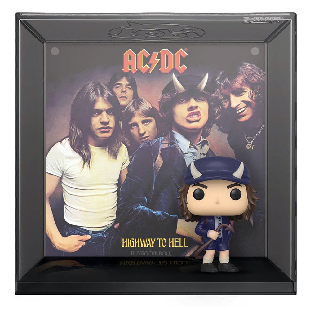 SOLD OUT! AC/DC Handpicked 2021 Funko Pop Albums Highway to Hell Angus Figure Case #09