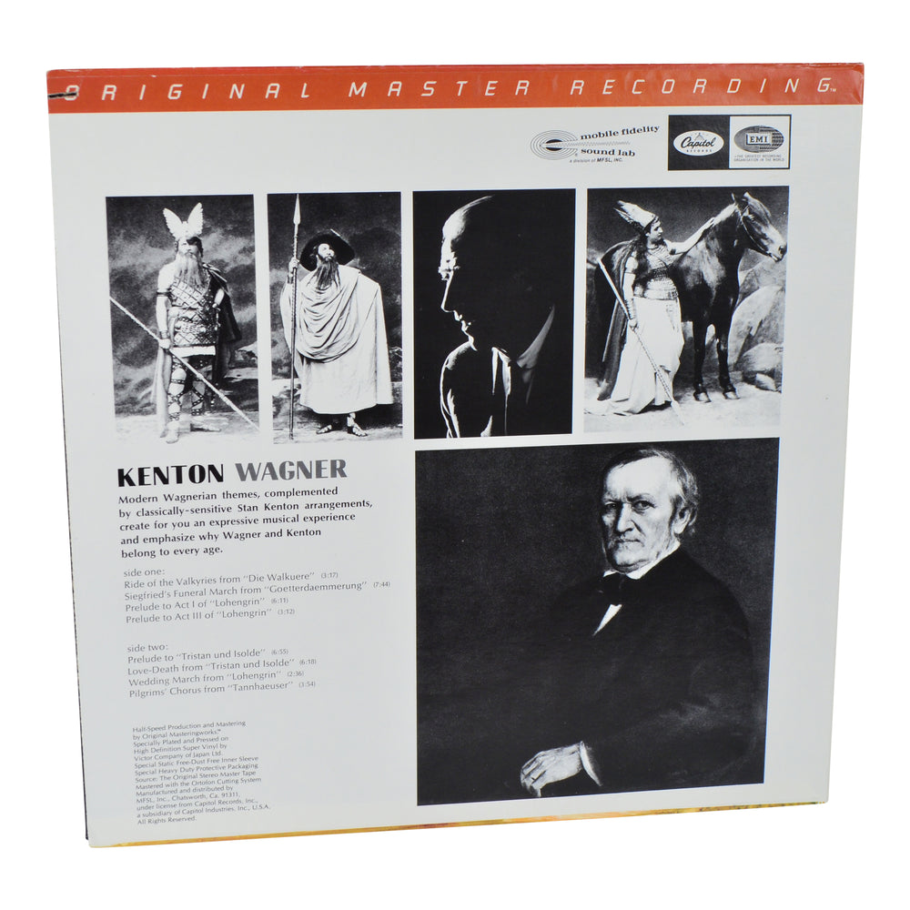 MFSL Collectors: 1984 Mobile Fidelity Stan Kenton & His Orchestra Kenton Plays Wagner LP #1-091