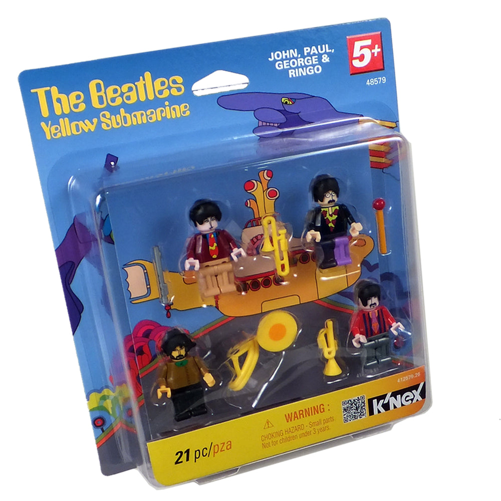 SOLD OUT -Beatles Collectibles: 2012 K'NEX Yellow Submarine Mini Figures Series 1