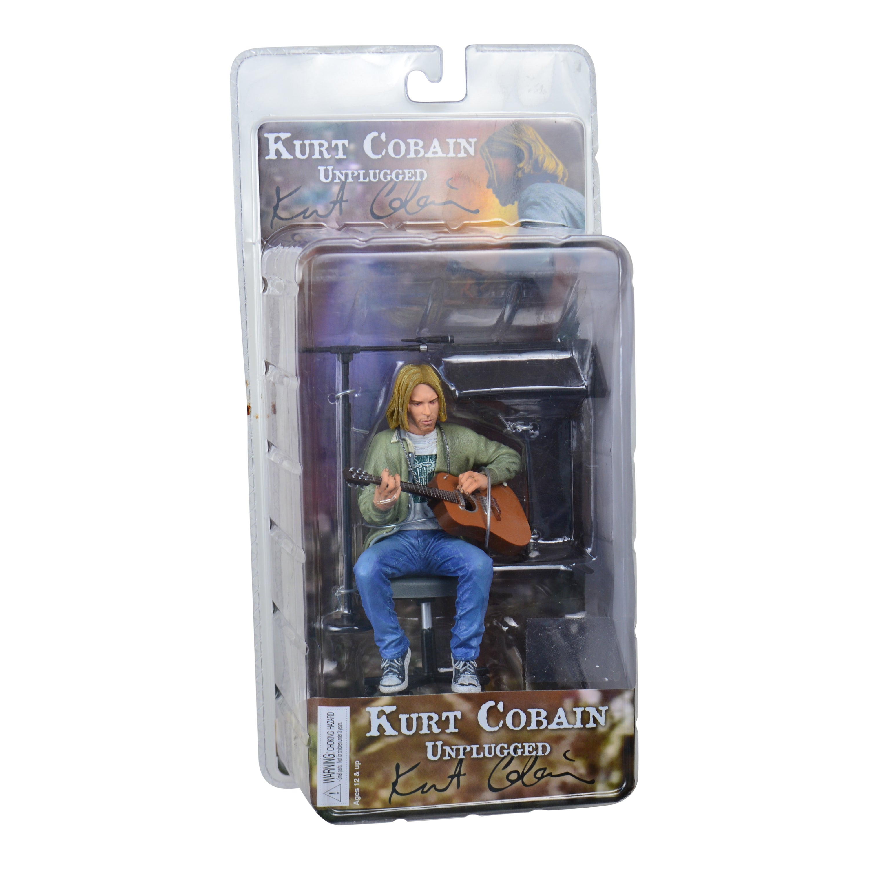 SOLD OUT! Nirvana Collectible NECA 2006 Kurt Cobain MTV 1993 Unplugged in New York Figure