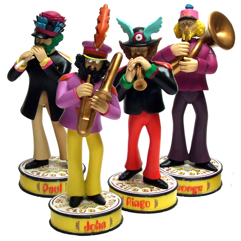 Beatles Collectibles 2013 Factory Entertainment Yellow Submarine Shakems Set of 7