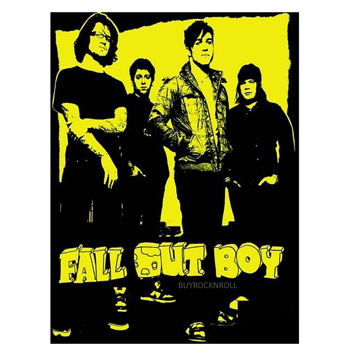 SOLD OUT! Fall Out Boy Collectible 2006 Sota Toys FOB Band Figures Boxed Set & Mini Poster