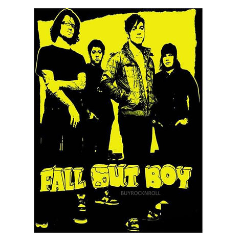 SOLD OUT! Fall Out Boy Collectible 2006 Sota Toys FOB Band Figures Boxed Set & Mini Poster