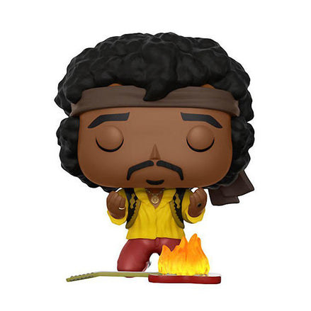 Jimi Hendrix Collectible 2017 Funko POP Rocks! FYE Exclusive Monterey Figure #53