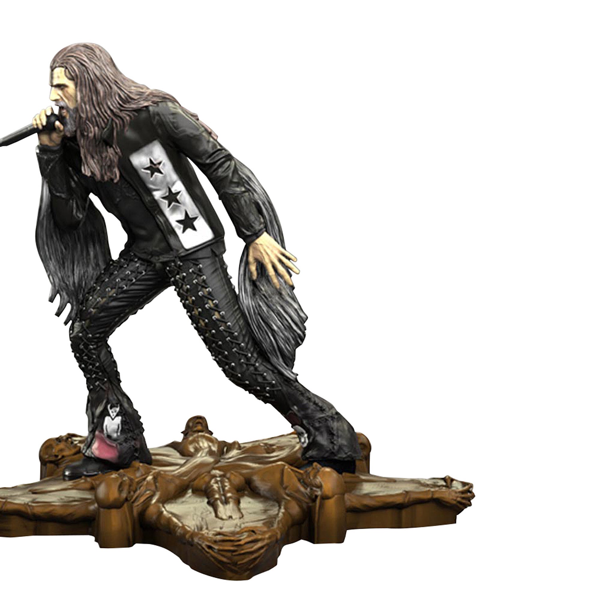 New! Rob Zombie Collectible 2018 KnuckleBonz Rock Iconz Statue Figure #266/1965