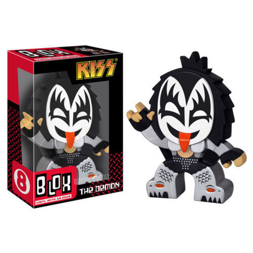 KISS Collectible 2011 Funko BLOX Urban Art Vinyl 7" Demon Gene Simmons Figure