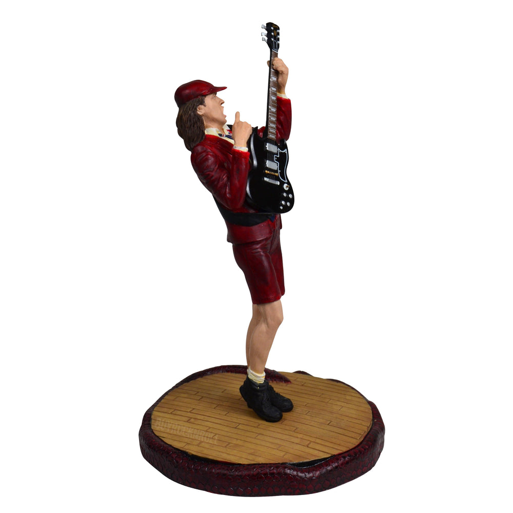 SOLD OUT! AC/DC Collectible 2008 KnuckleBonz Rock Iconz Guitar Hero Angus Young Statue