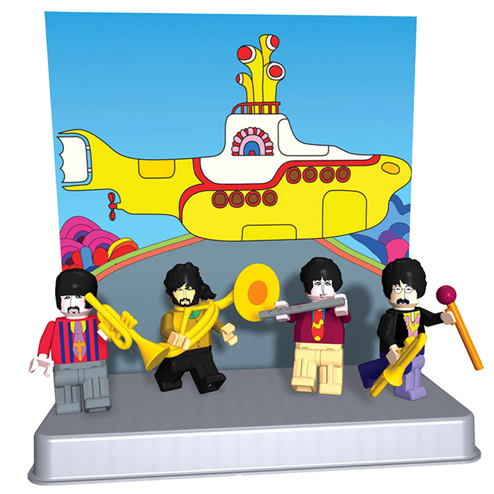 SOLD OUT -Beatles Collectibles: 2012 K'NEX Yellow Submarine Mini Figures Series 1