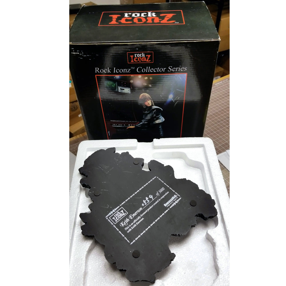 ELP Emerson Lake Palmer Collectible: 2006 KnuckleBonz Rock Iconz Keith Emerson Statue - SOLD!