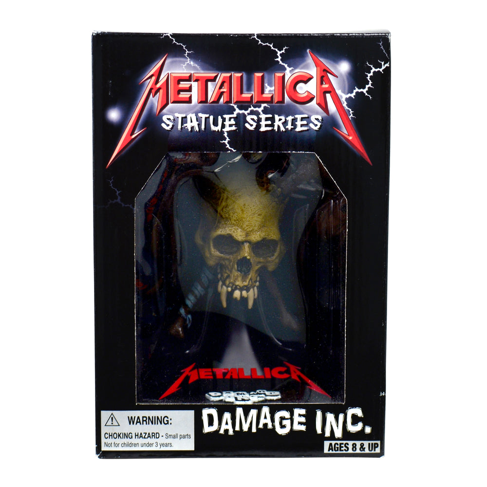 SOLD OUT! Metallica Collectible: 2002 SEG Damage Inc Statue Figure