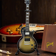 Tool Collectible Adam Jones 1979 Gibson Les Paul Custom - Antique Silverburst Mini Guitar Replica 1:4 Scale Model