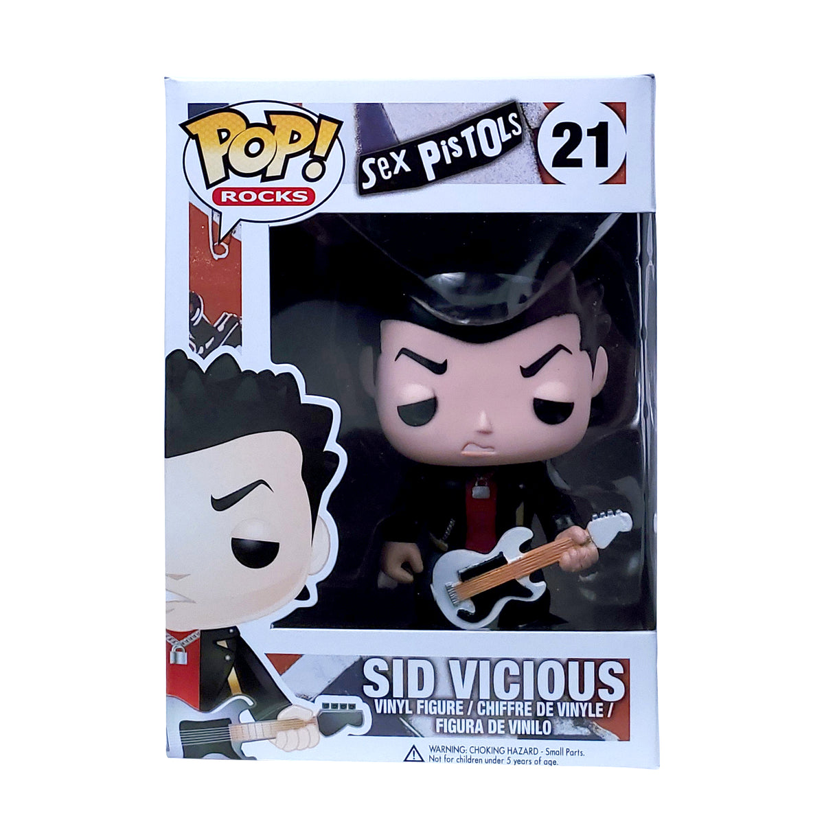 Sex Pistols Collectible 2012 Funko Pop! Rocks Sid Vicious 3.75